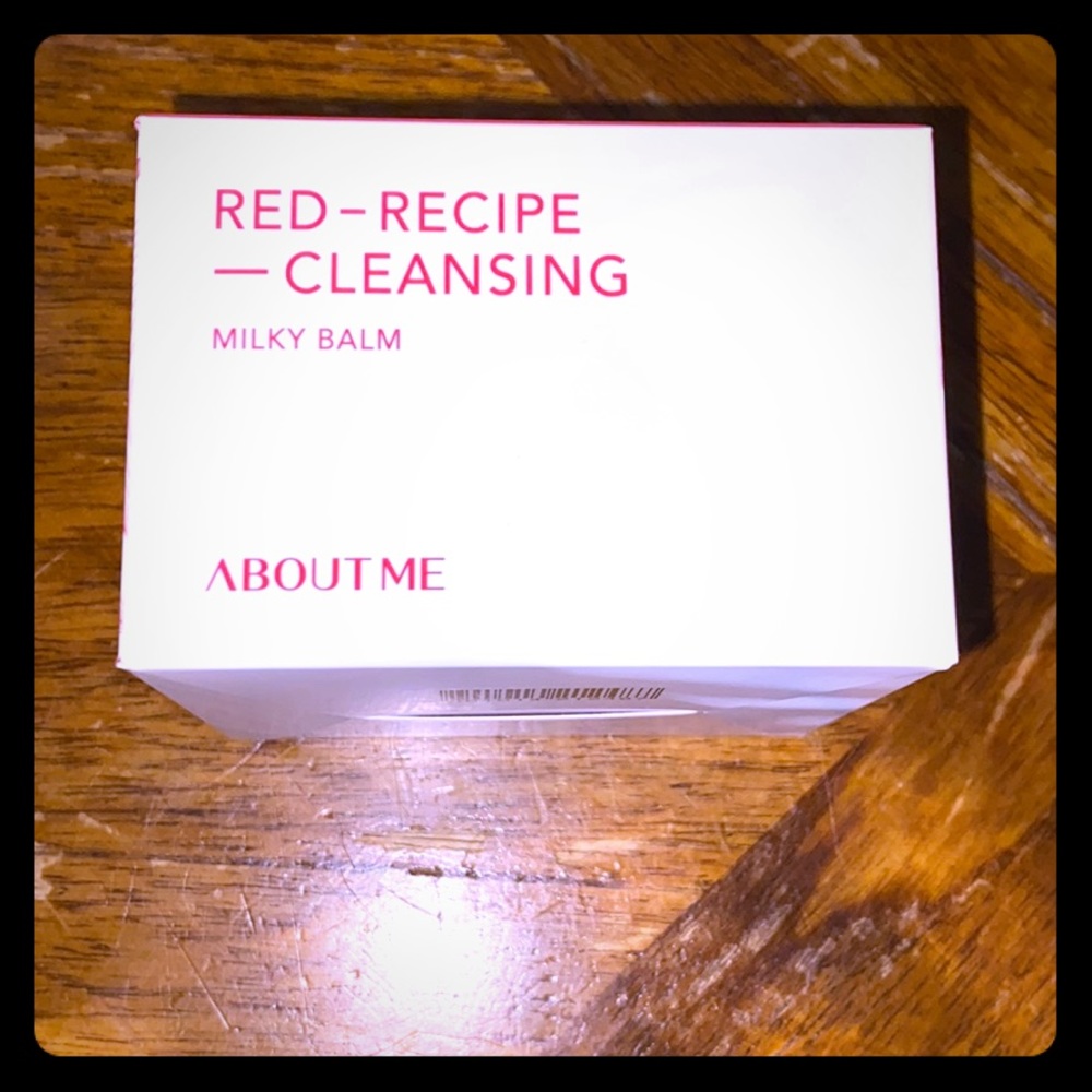ABOUT ME Red Recipe Cleansing Milky Balm